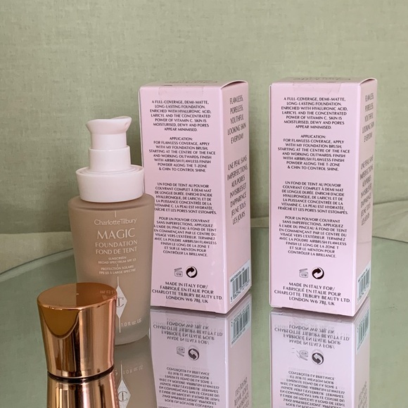 BNIB *TO BE DISCONTINUED SOON* CHARLOTTE TILBURY MAGIC FOUNDATION in 4 FAIR - Picture 6 of 8